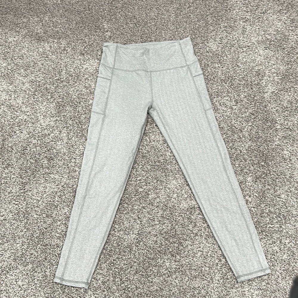 Gray leggings